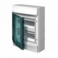 Распределительный шкаф Mistral65, 24 мод., IP65, навесной, термопласт, прозрачная дверь |  код. 1SL1214A00 |  ABB